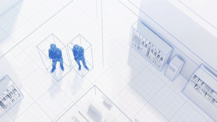 Optical presence detector thePixa KNX: Optimise building automation & building operation